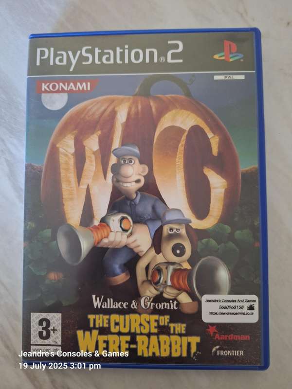 Wallace and Gromit 'The Curse of the Were-Rabbit' (PS2)