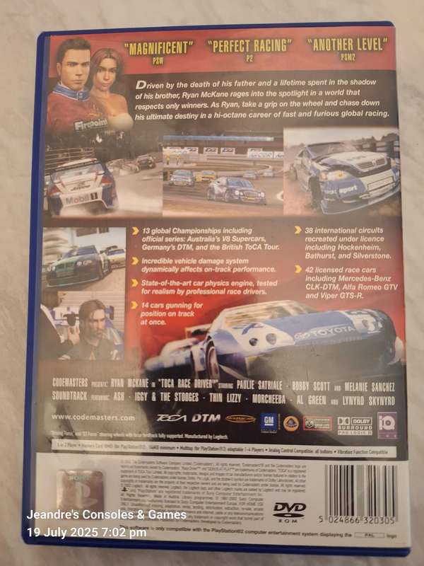 ToCA Race Driver (PS2)