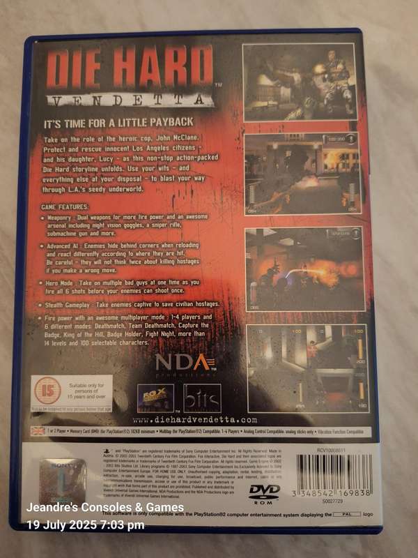 Die Hard: Vendetta (PS2)