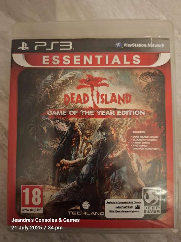 Dead Island : Game of the Year Edition - Essentials (PS3)