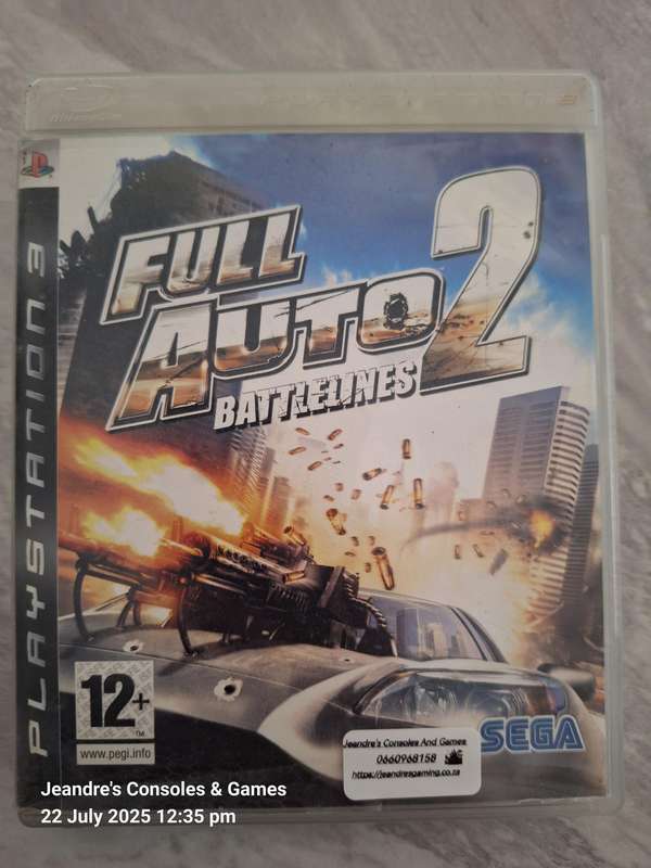 Full Auto 2: Battlelines (PS3)