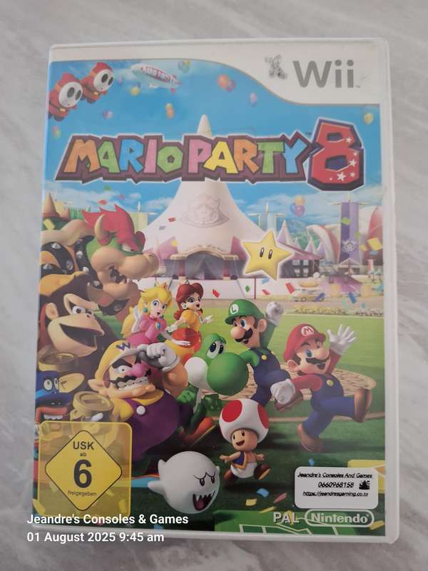 Mario Party 8 (Nintendo Wii) (Cover Not English)