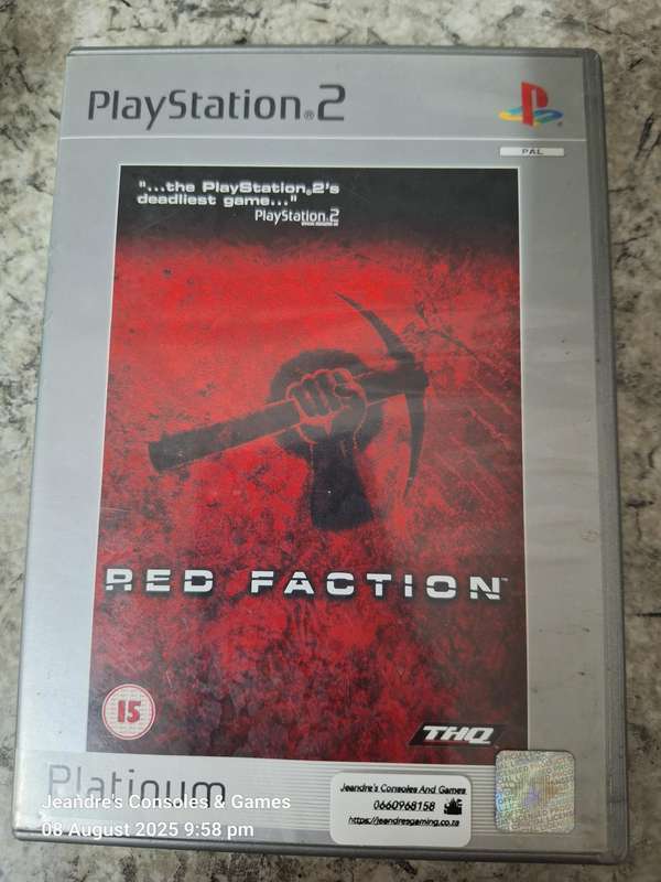 Red Faction - Platinum (PS2)