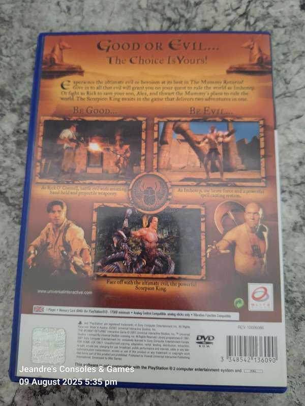 The Mummy Returns (PS2)
