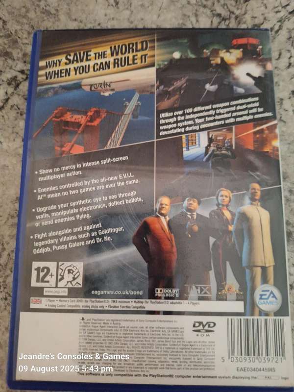 GoldenEye: Rogue Agent (PS2)