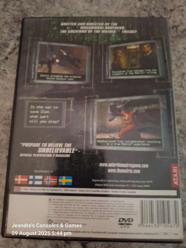 Enter the Matrix (PS2)