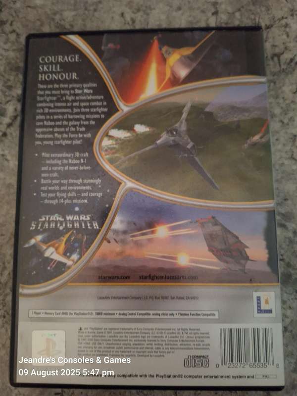 STAR WARS: Starfighter (PS2)