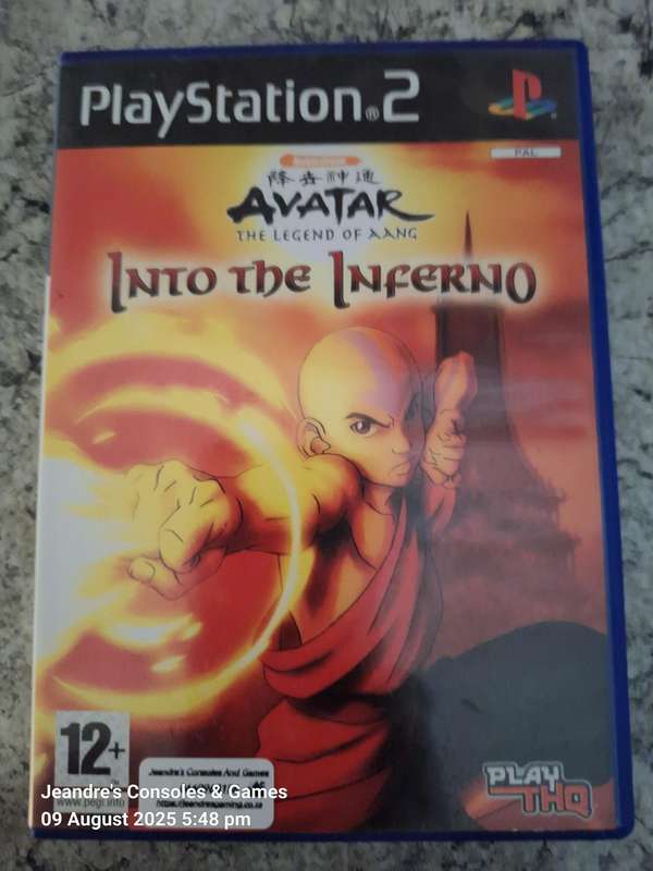Avatar: The Legend of Aang - Into the Inferno (PS2)