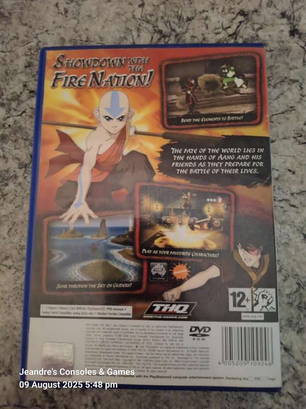 Avatar: The Legend of Aang - Into the Inferno (PS2)