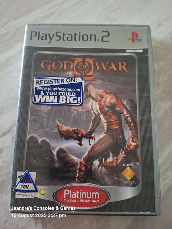 God of War II (2) - Platinum (PS2)