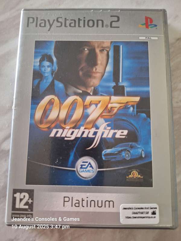 James Bond 007: Nightfire - Platinum (PS2)