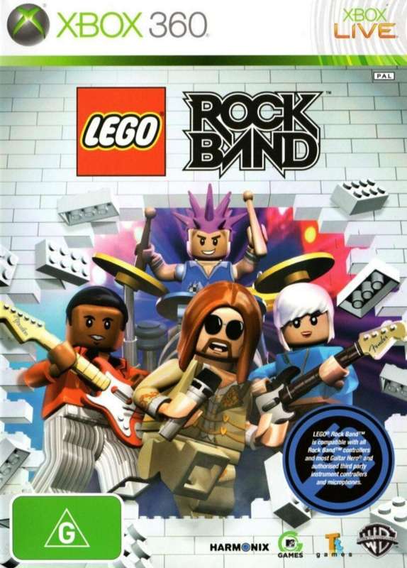 LEGO : Rock Band (REQUIRES DRUM, MIC OR GUITAR TO PLAY) (XBOX 360) - NEXT BUSINESS DAY SHIPPING!