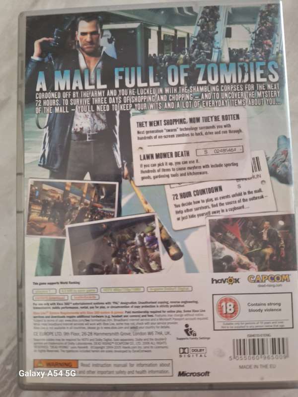 Dead Rising - Classics (XBOX 360) - NEXT BUSINESS DAY SHIPPING!