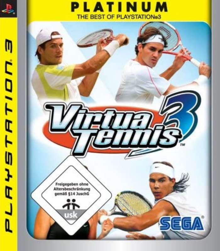 Virtua Tennis 3 - Platinum (PS3) - NEXT BUSINESS DAY SHIPPING!