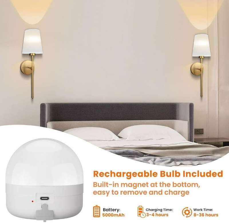 Scone Wall Battery Lighting