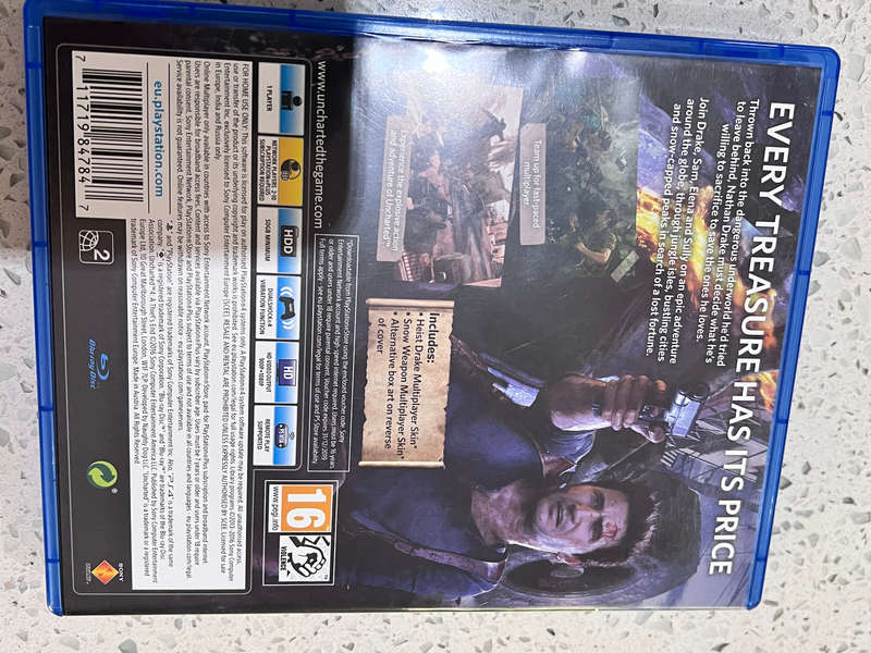Uncharted 4 : A Thief's End - PS4