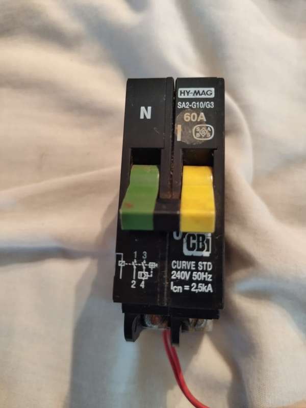bargain bin mixed lot of electrical breakers