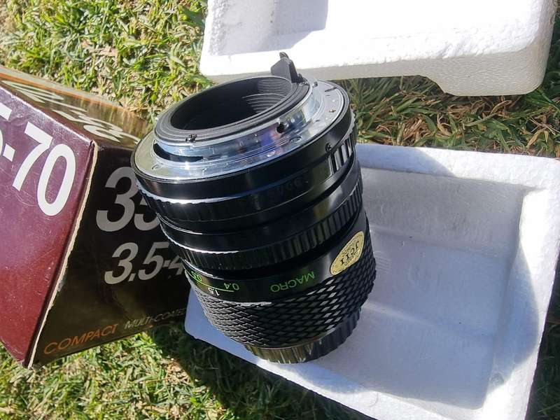 pentax K CPC Phase 2   35-70 compact multi coated lens unused as new