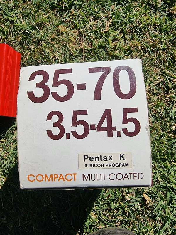pentax K CPC Phase 2   35-70 compact multi coated lens unused as new