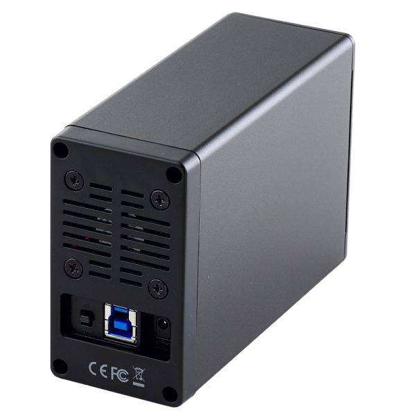 Rct 2.5Inch 2 Bay Raid Sata3 To Usb3.0 Enclosure (UNBOXED DEAL)