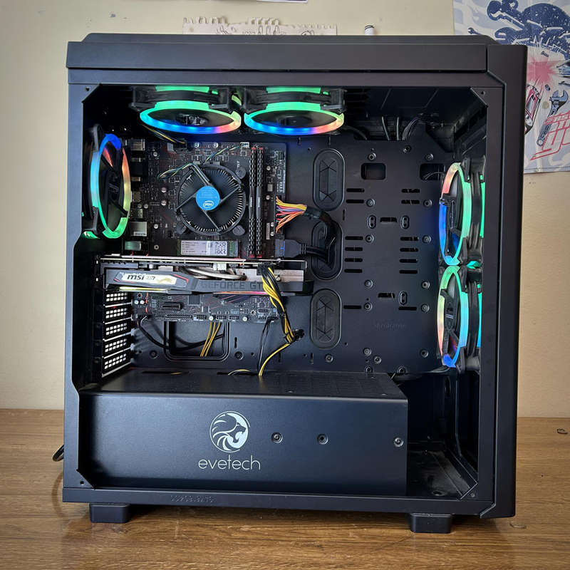 I5 9400F GTX 1660TI RGB FORTNITE GAMING PC AKA BOMATOYTOY