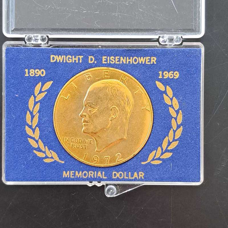 Usa Ike Dollar 1972 clad