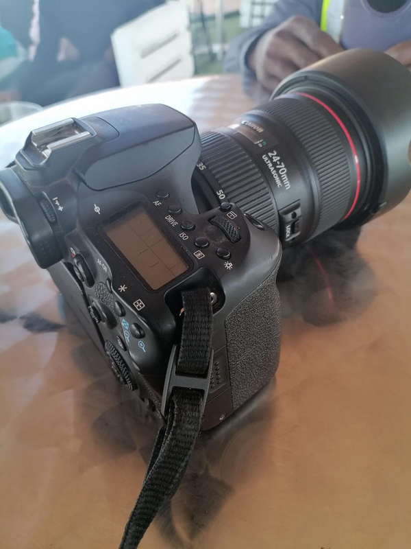 Canon 90d ll Canon 24 70 Mark ii lense