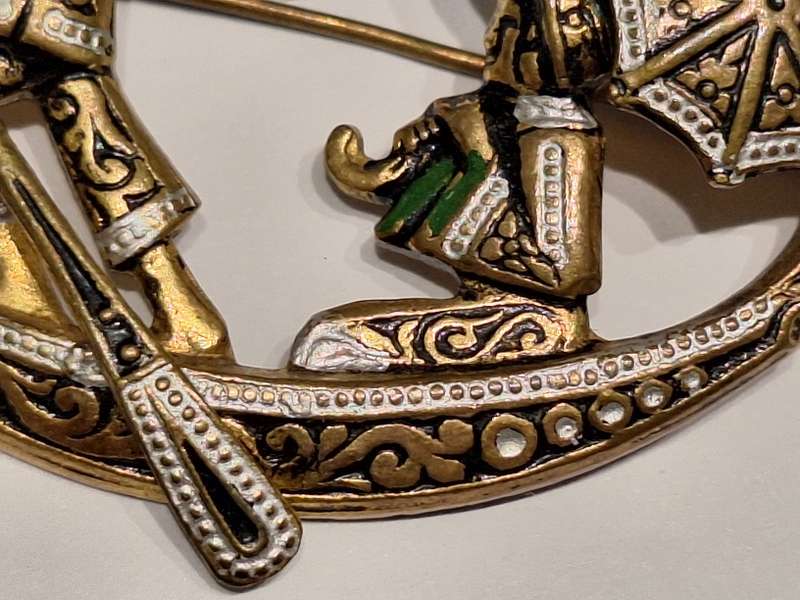 Vintage gondelier brooch