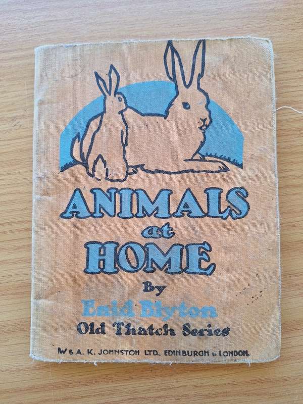 Animals at Home by Enid Blyton 1947 Old Thatch series