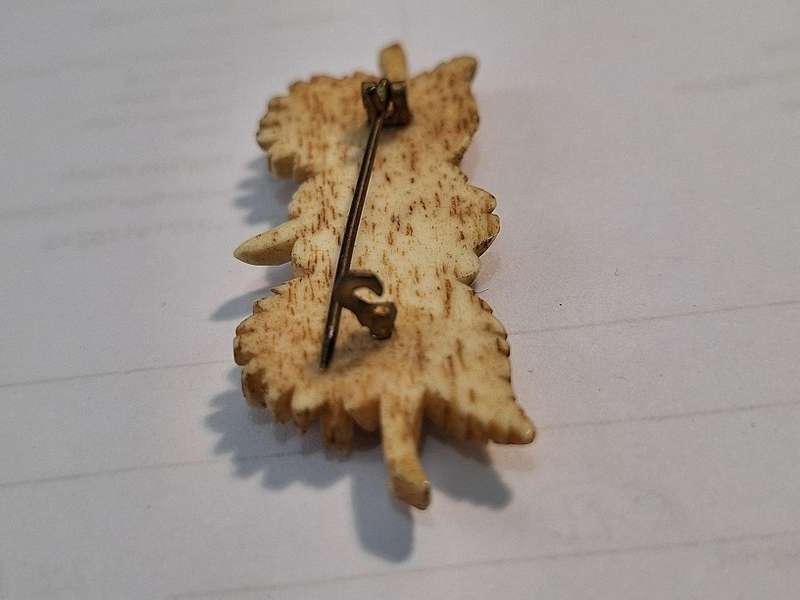 Pretty brooch plastic