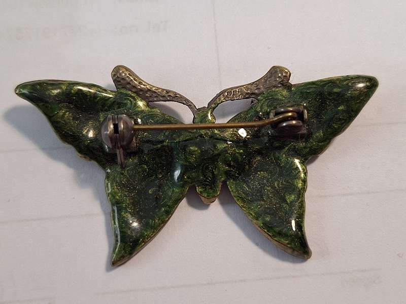 Pretty butterfly brooch