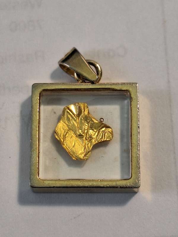 Small square pendant