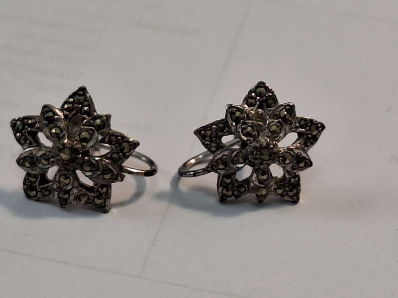 Marcasite??? earrings