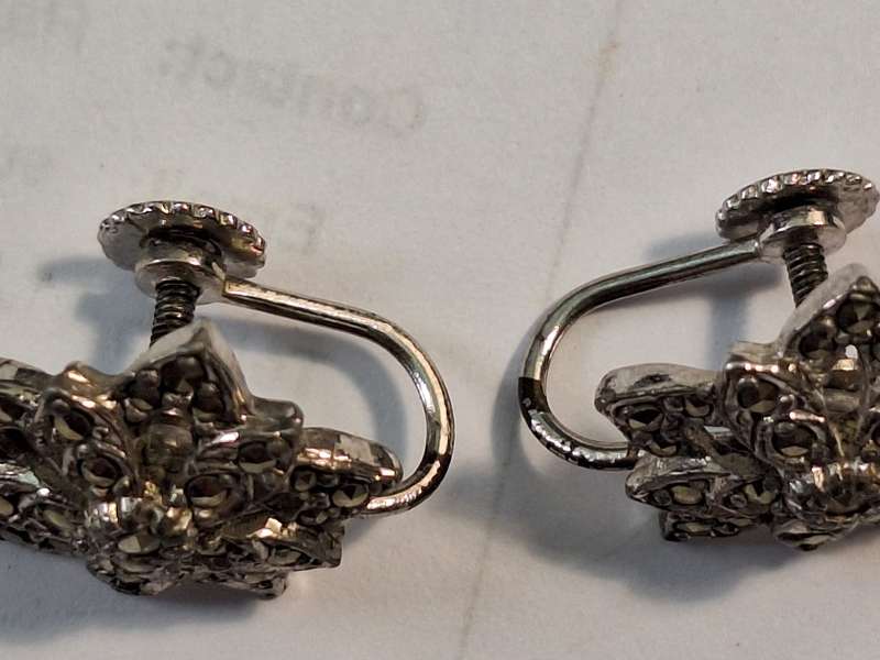 Marcasite??? earrings