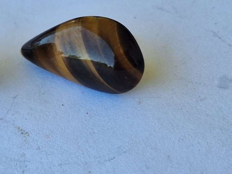 Tigers Eye earrings