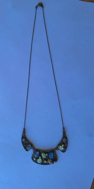 Stunning Brass toned Necklace