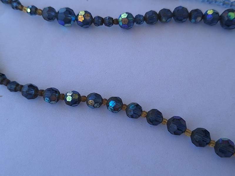 2 x Beaded necklaces