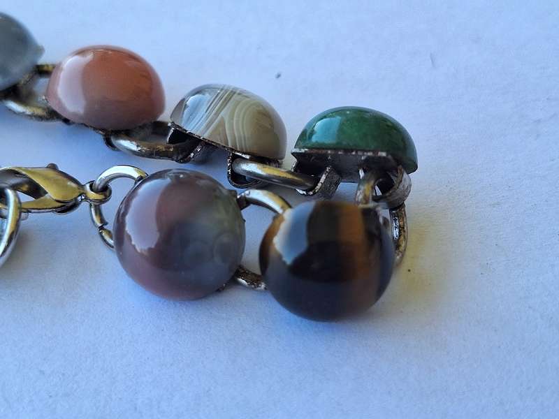 Lovely semi precious stone bracelet