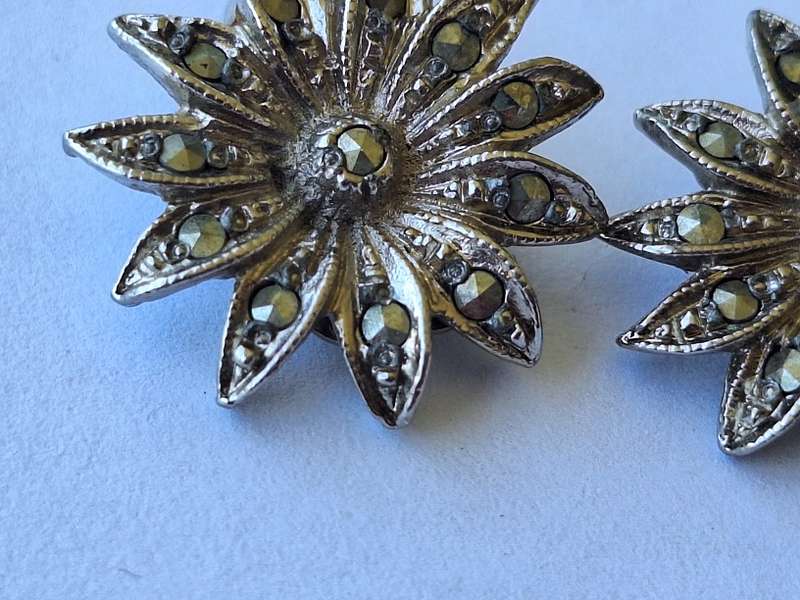 Marcasite earrings
