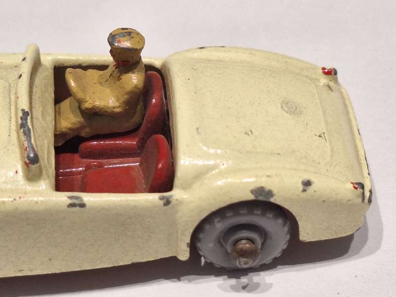 Vintage MG A Sports Car by Lesney