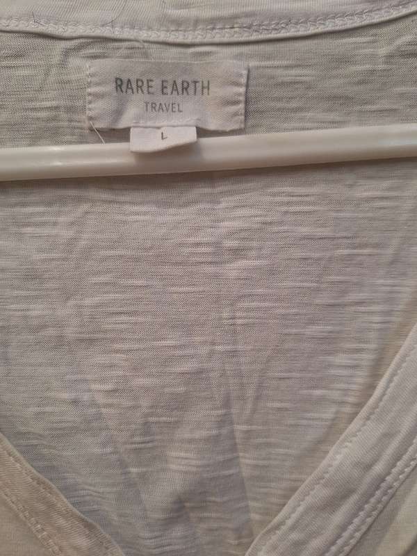 Rare Earth button T-shirt