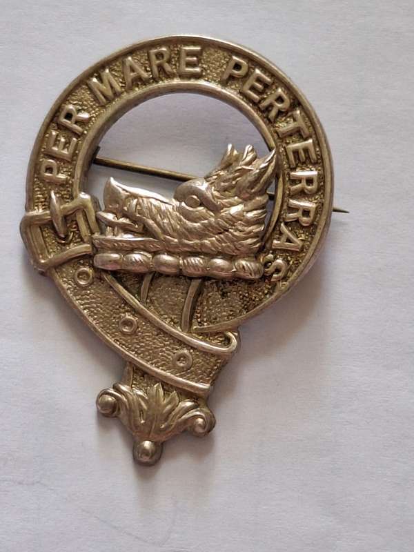 Scottish clan McDonald pin/brooch