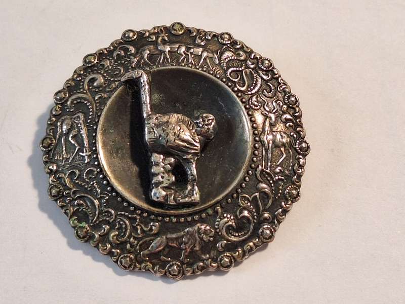 Sought after designer Simbe brooch