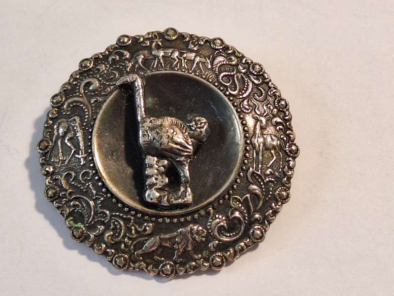 Sought after designer Simbe brooch