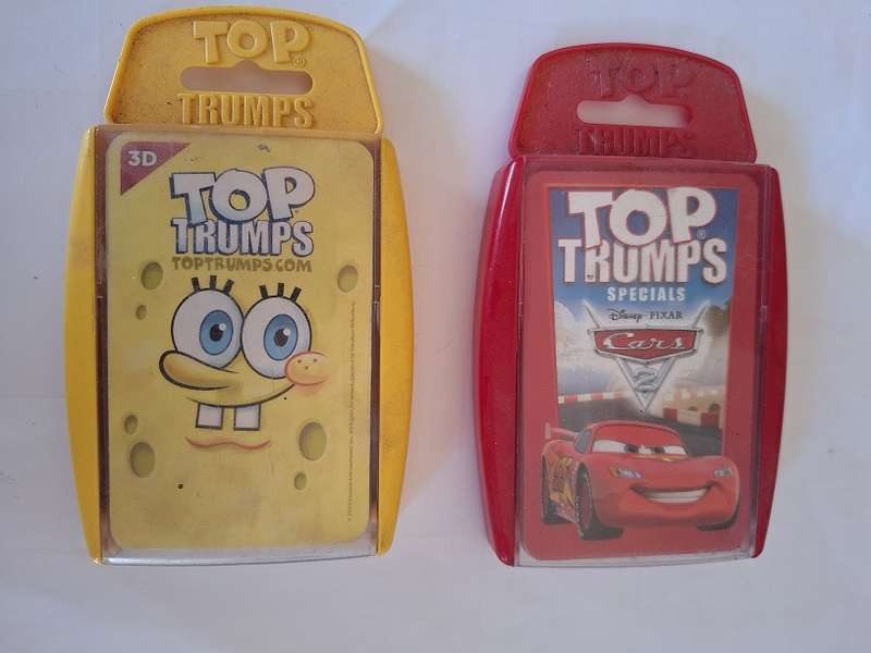 2 x Packs of Top Trumps cards