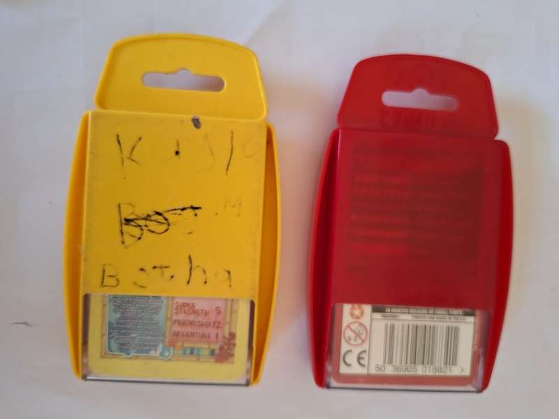 2 x Packs of Top Trumps cards