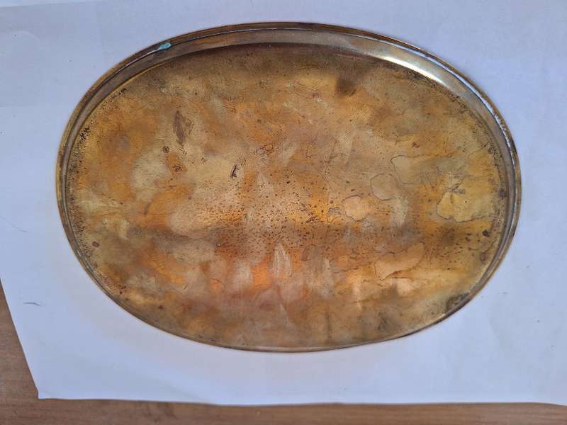 Small brass tray