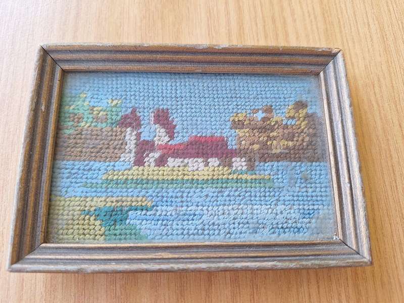 Vintage miniature Tapestry