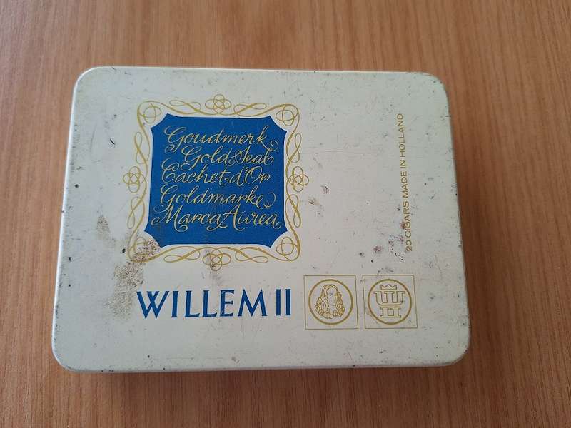Willem ii cigar tin