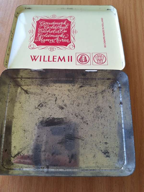 Willem ii cigar tin
